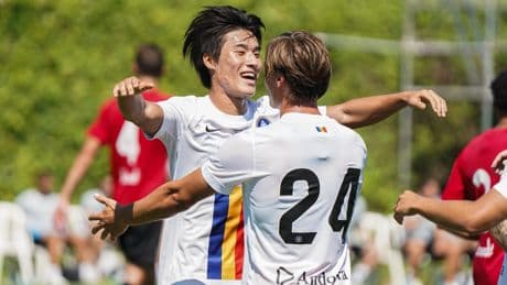 Un solitario tanto de Théo Le Normand le da al Andorra su primer triunfo de pretemporada