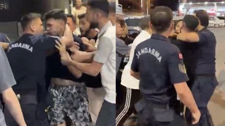 Jandarma ekipleri saldırıya uğradı! 8 kişi gözaltına alındı