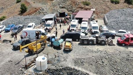 Elazığ'da maden ocağında göçük: İşçinin cansız bedenine ulaşıldı