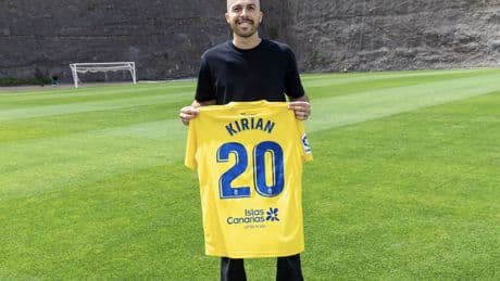 Kirian Rodríguez anuncia que tiene el alta médica y puede volver a competir con Las Palmas
