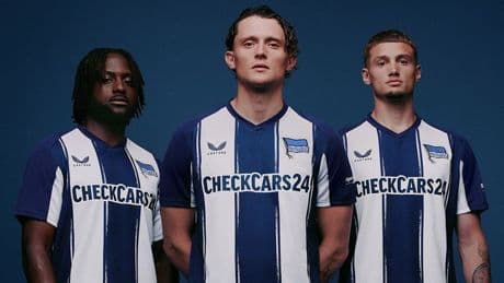 Verbot von der DFL - Warum Hertha in diesem Trikot nicht spielen darf