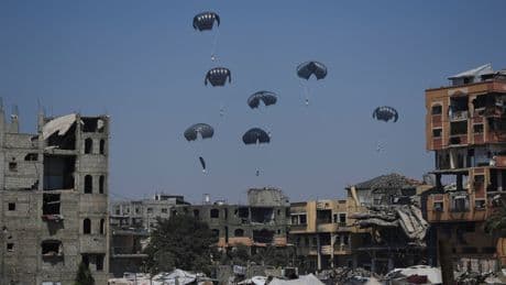 Can air drops solve the Gaza crisis? Aid agencies are sceptical