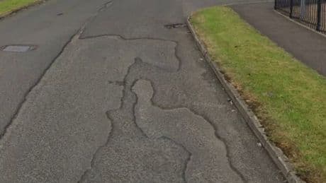 'Nobody will fix the potholes on the busy road near our house - because no-one owns it'