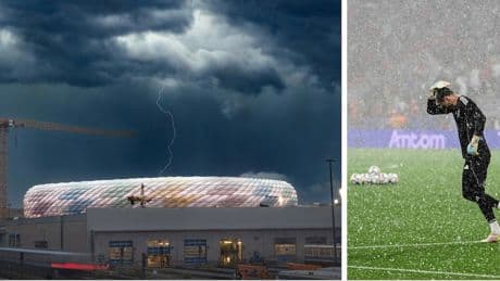 Ich bereite mich auf Gewitter-Chaos bei Länderspiel vor - dann lacht der Himmel über mich