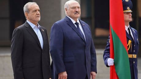 Russian allies Belarus and Iran agree to boost bilateral defense ties
