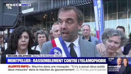 "La mort d'Aboubakar est un coup de poignard aux valeurs de la République": un rassemblement organisé à Montpellier après la meurtre d'un fidèle musulman dans une mosquée du Gard