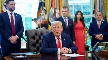 Trump: "Me llaman el presidente de Europa"