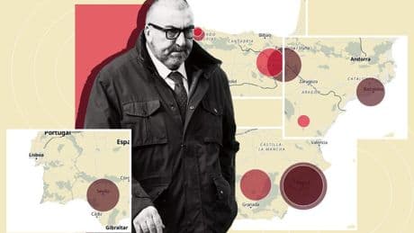 El mapa de las adjudicaciones bajo sospecha del triángulo Koldo-Ábalos-Cerdán