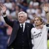 EN IMAGES. Les adieux émouvants de Carlo Ancelotti et de Luka Modric au Real Madrid