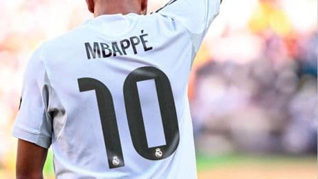 Kylian Mbappé lucirá el 10 en el Real Madrid