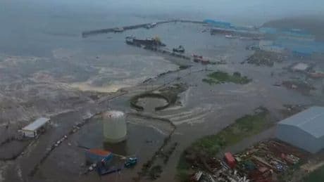 Tsunami hits Japan and Russia following massive 8.7-magnitude earthquake