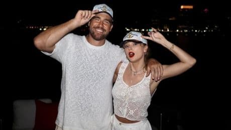 Travis Kelce explica cómo presentó a Taylor Swift como su prometida por primera vez y los rumores sobre la gran boda