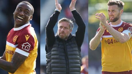 Motherwell boss hails character of 10 men in Dundee and says Maswanhise can be important part of his tenure
