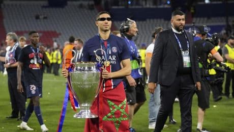 Hakimi: "Luis Enrique es el hombre que ha cambiado todo en el PSG"