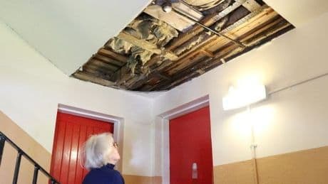 Scots 'living in a bombsite' months after storm damaged tower block