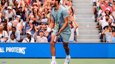 Alcaraz repite en la cúspide económica del tenis