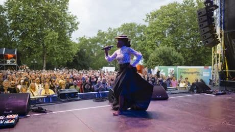 Bardentreffen in Nürnberg: Ja, sie wird auch singen!
