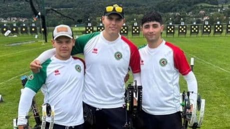 <p>Fitarco Piemonte: Coppa Europea Giovanile, Corgiat Loia e Aloisi di bronzo</p>