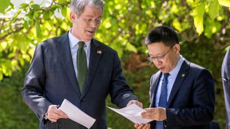 Liveblog Trump-Zölle: Trump: China und USA sprechen in London weiter