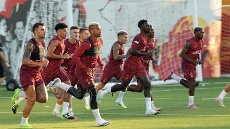 Galatasaray'da sezon çalışmaları sürüyor