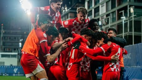 El Girona, con el filial, se mete en la final de la Copa Catalunya ganando 2-3 al Andorra