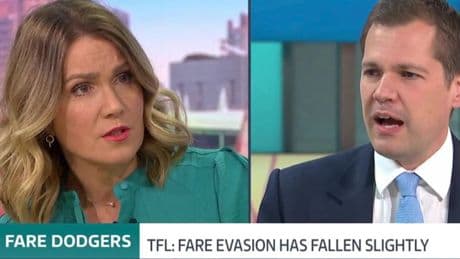 Susanna Reid clashes with Robert Jenrick over fare dodgers video: ‘It’s not about you’
