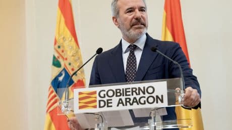 Azcón se opone a la financiación &quot;privilegiada&quot; a Cataluña y llama a la &quot;rebelión cívica&quot;