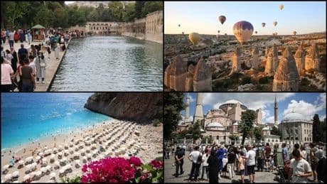 Turistlerden Türkiye'ye rekor "hediye"
