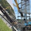 Heel de nacht doorgewerkt aan nieuw hoofdpodium, organisatie komt om 11 uur met een update