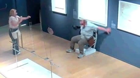 Tourist shatters priceless Van Gogh chair by sitting on it