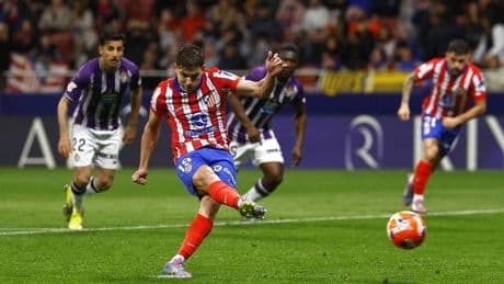 Los goles de la victoria del Atlético ante el colista