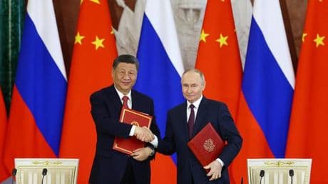 Russland: Chinas Präsident Xi bekräftigt bei Treffen Unterstützung für Putin