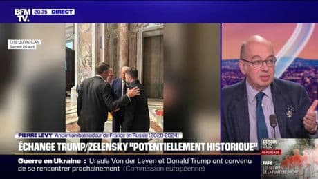 Échange entre Trump et Zelensky: "C'est un élément positif", explique Pierre Lévy, ancien ambassadeur de France en Russie