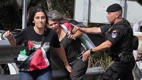 BDS, el grupo propalestino que quiere 'reventar' el final de La Vuelta con una guía inspirada en tácticas de lucha anticolonial
