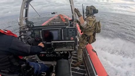 Einsatz auf offener See - Spektakulärer Schlag gegen Drogen-Mafia