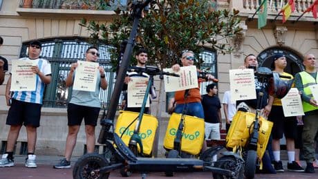 Un laudo arbitral retrasa las primeras elecciones sindicales de Glovo