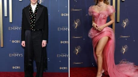 The best-dressed celebrities at the 2025 Emmy Awards