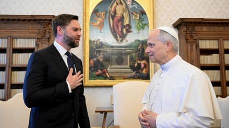 El papa León XIV aborda con el vicepresidente de EE UU negociaciones en zonas de conflicto