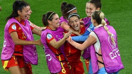 Aitana derriba el muro alemán en la prórroga y España se cita con Inglaterra en la final de la Eurocopa femenina