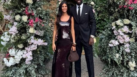 Patricia Morales deslumbra en la boda de Unai Núñez con un vestido de la nueva firma de Sofía Arribas