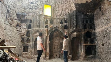 Nevşehir'deki eski odunluktan 600 yıllık tarih çıktı