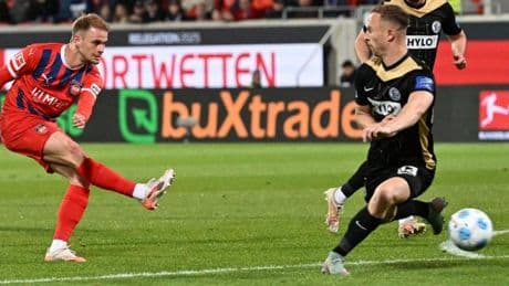 Wilder Schlagabtausch – Heidenheim feiert starkes Comeback gegen Elversberg