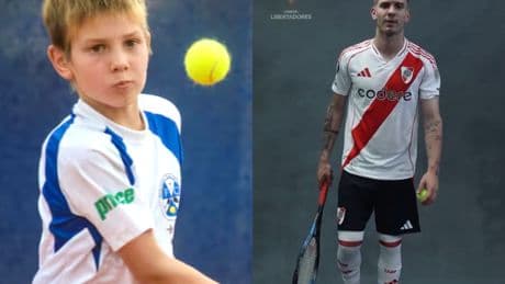 Franco Mastantuono, la joya de River que iba para estrella del tenis