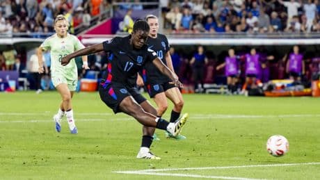 Michelle Agyemang, la mejor suplente de la Eurocopa