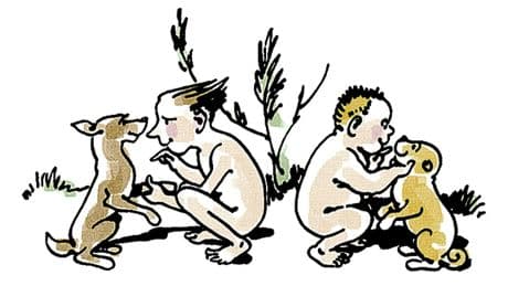 Fraktur: Hunde, wollt ihr ewig leben?