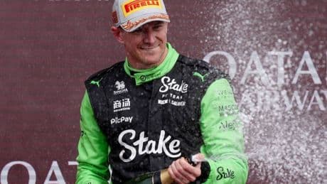 Erlösung nach 15 Jahren und 239 Rennen: Hülkenberg feiert mit Lego-Pokal – Euphorie bei Audi