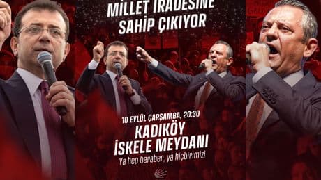 CHP çarşamba günü Kadıköy'de miting düzenleyecek