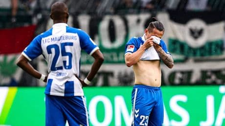 0:5! Nix mit Bundesliga - Magdeburg erlebt schlimme Heim-Blamage