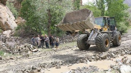 Van'da sağanak sele neden oldu