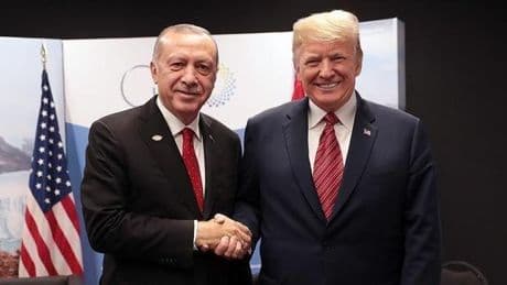 Son dakika... Cumhurbaşkanı Erdoğan, Lahey'de ABD Başkanı Trump ile görüştü